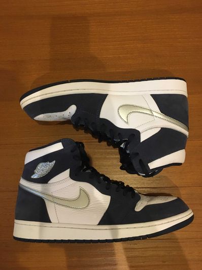 Nike Air Jordan 1 High OG CO.JP "White/Midnight Navy" (2020)(ブリーフケースなし)