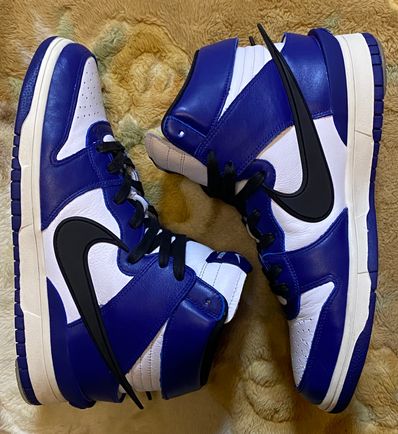 AMBUSH × NIKE DUNK HIGH "DEEP ROYAL"