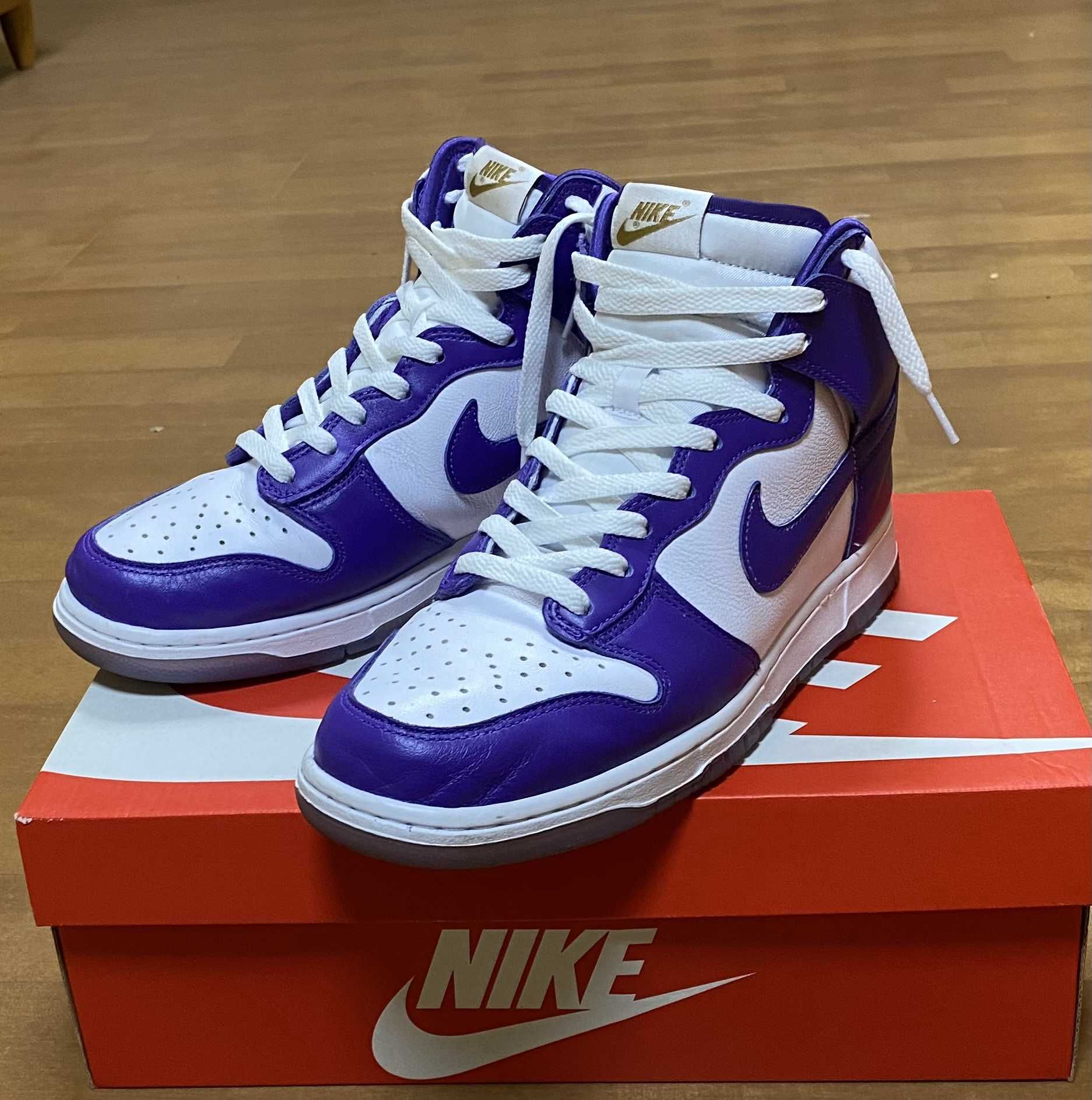 NIKE DUNK HIGH Women's "VARSITY PURPLE"