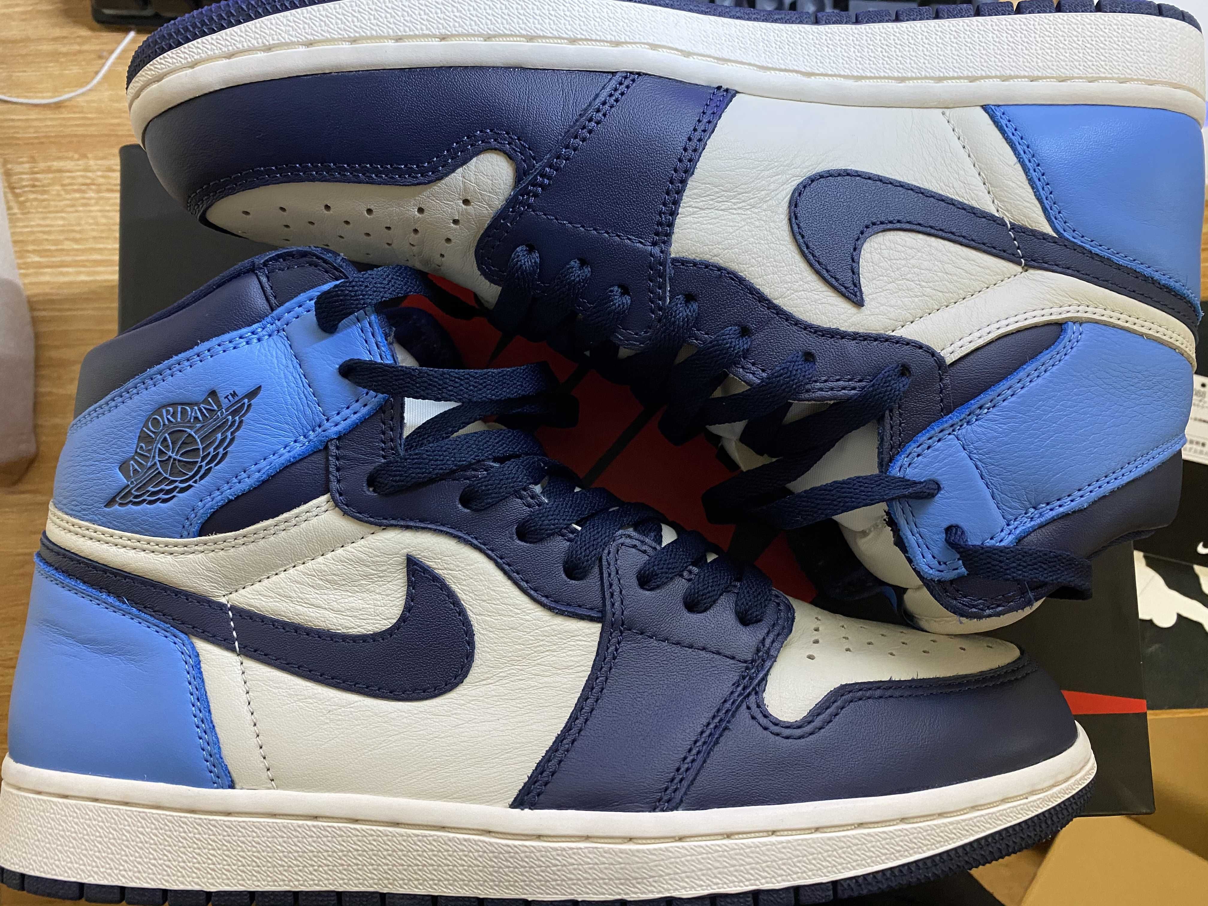 Nike Air Jordan 1 Retro High OG "Obsidian/University Blue"