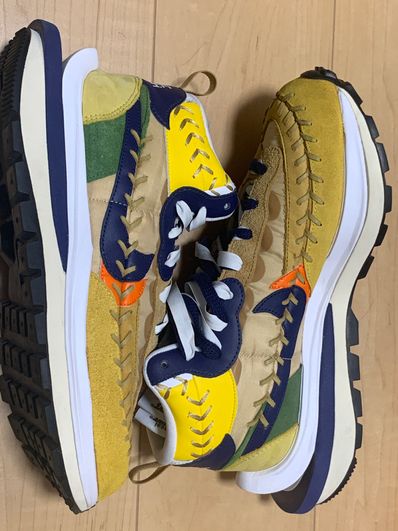 Jean-Paul Gaultier × sacai × Nike VaporWaffle "Sesame/Multi Color"