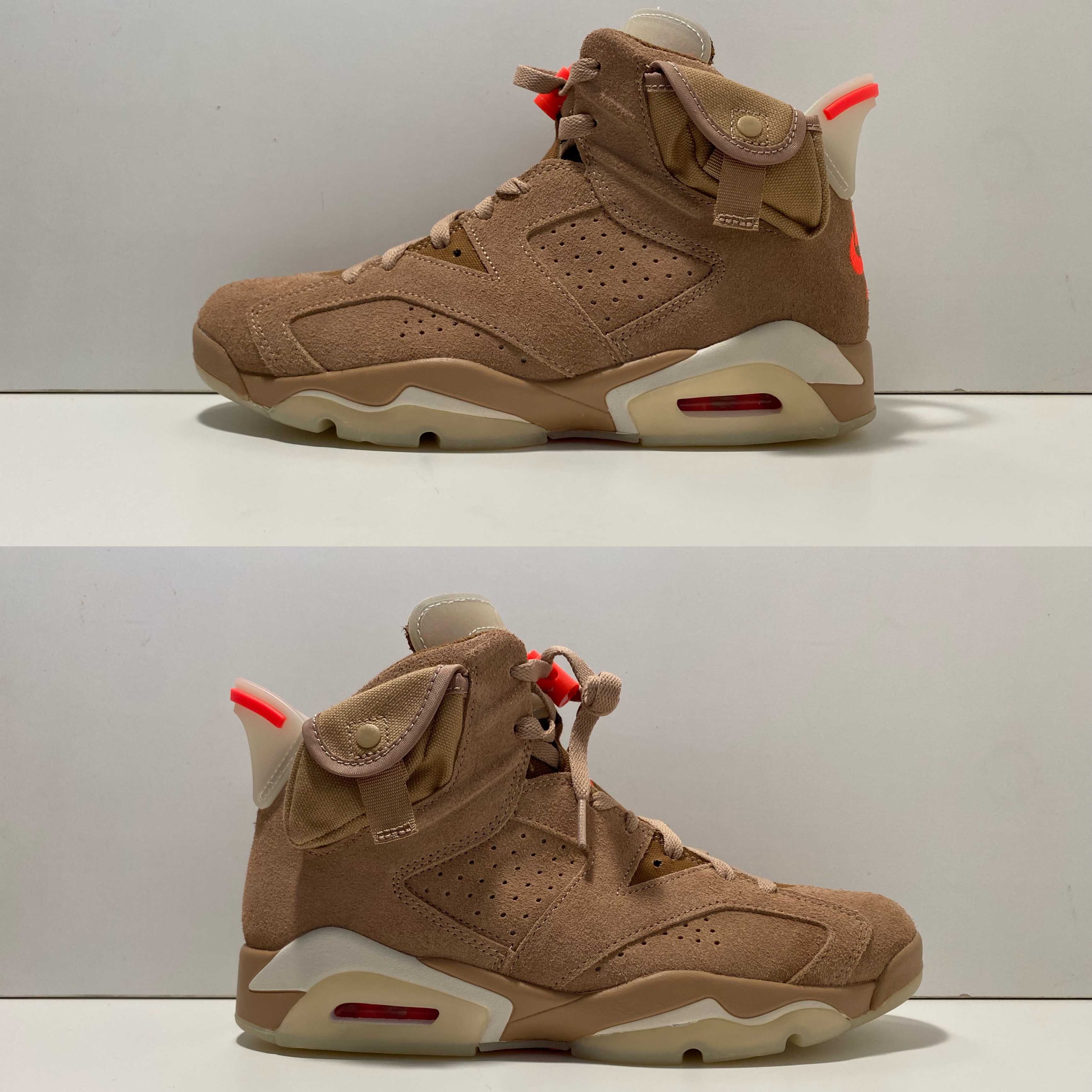 Travis Scott × Nike Air Jordan 6 "British Khaki"