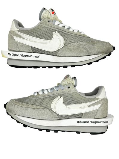 Fragment × sacai × Nike LD Waffle "Light Smoke Grey"