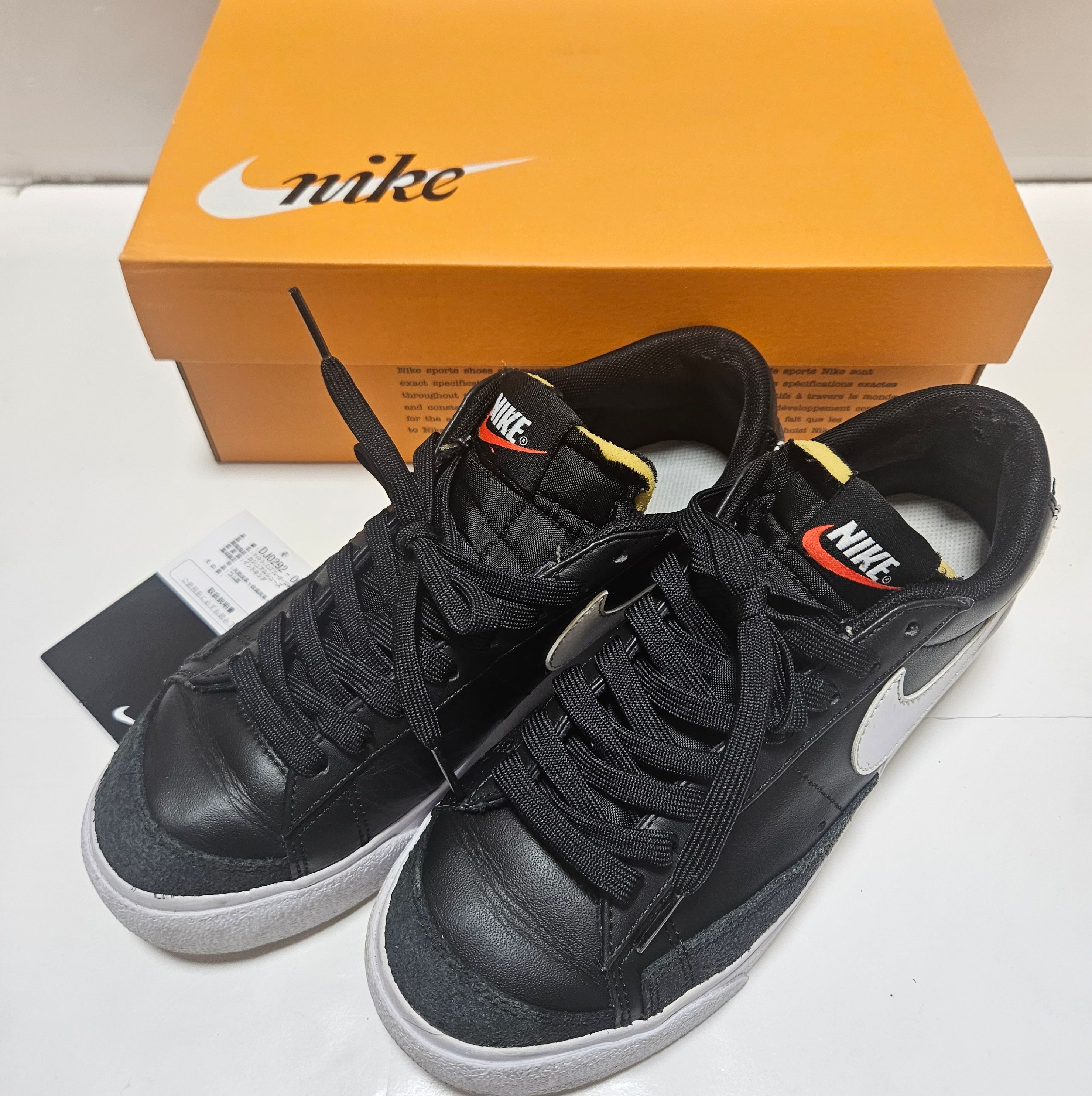 Nike Women's Blazer Low Platform "Black/White"