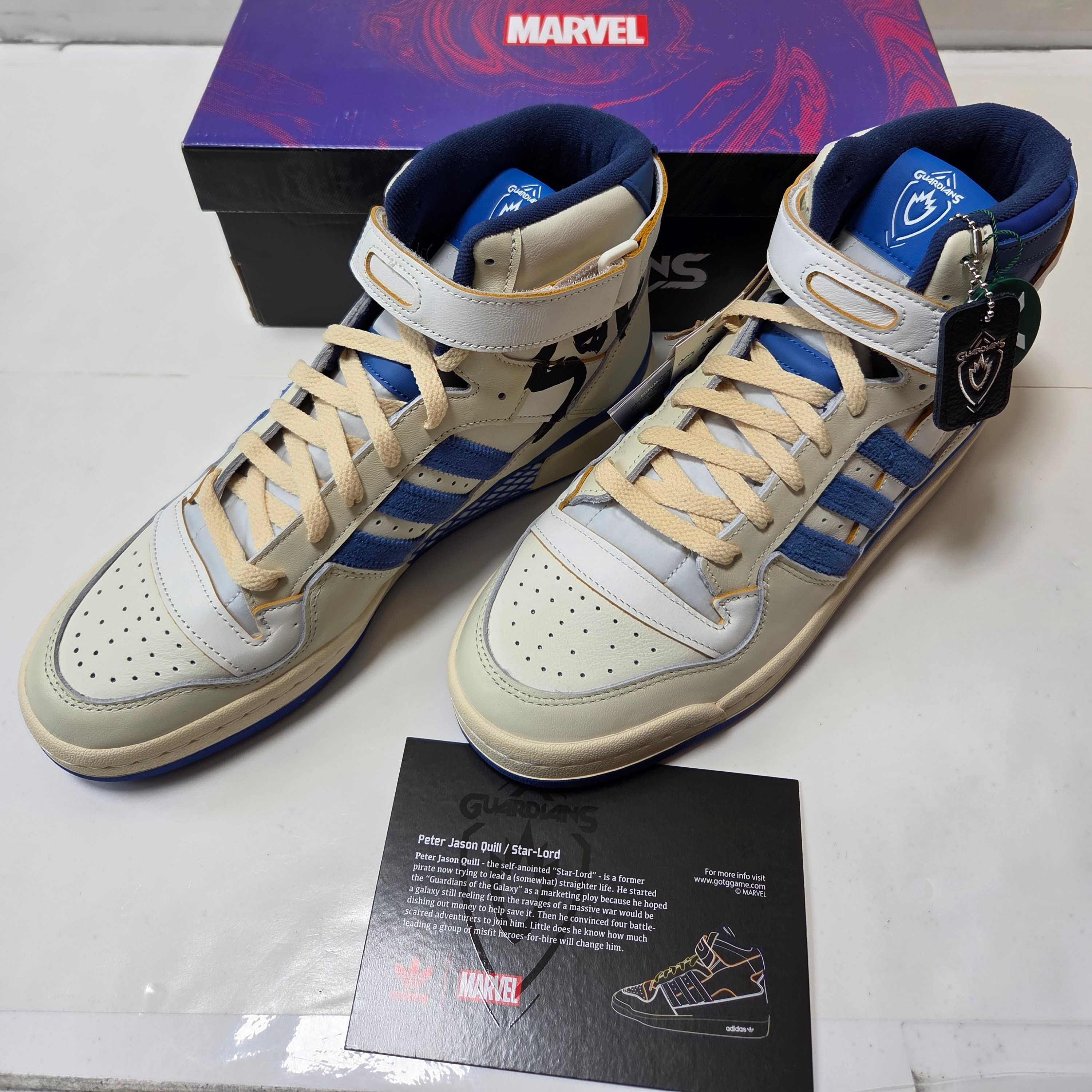Marvel x adidas 84 Forum Hi "Star Lord"