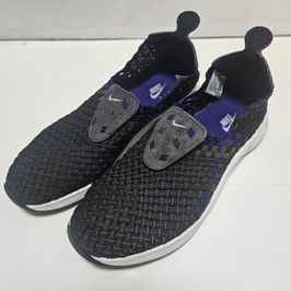 ナイキ エアウーブン "ブラック/パープル"