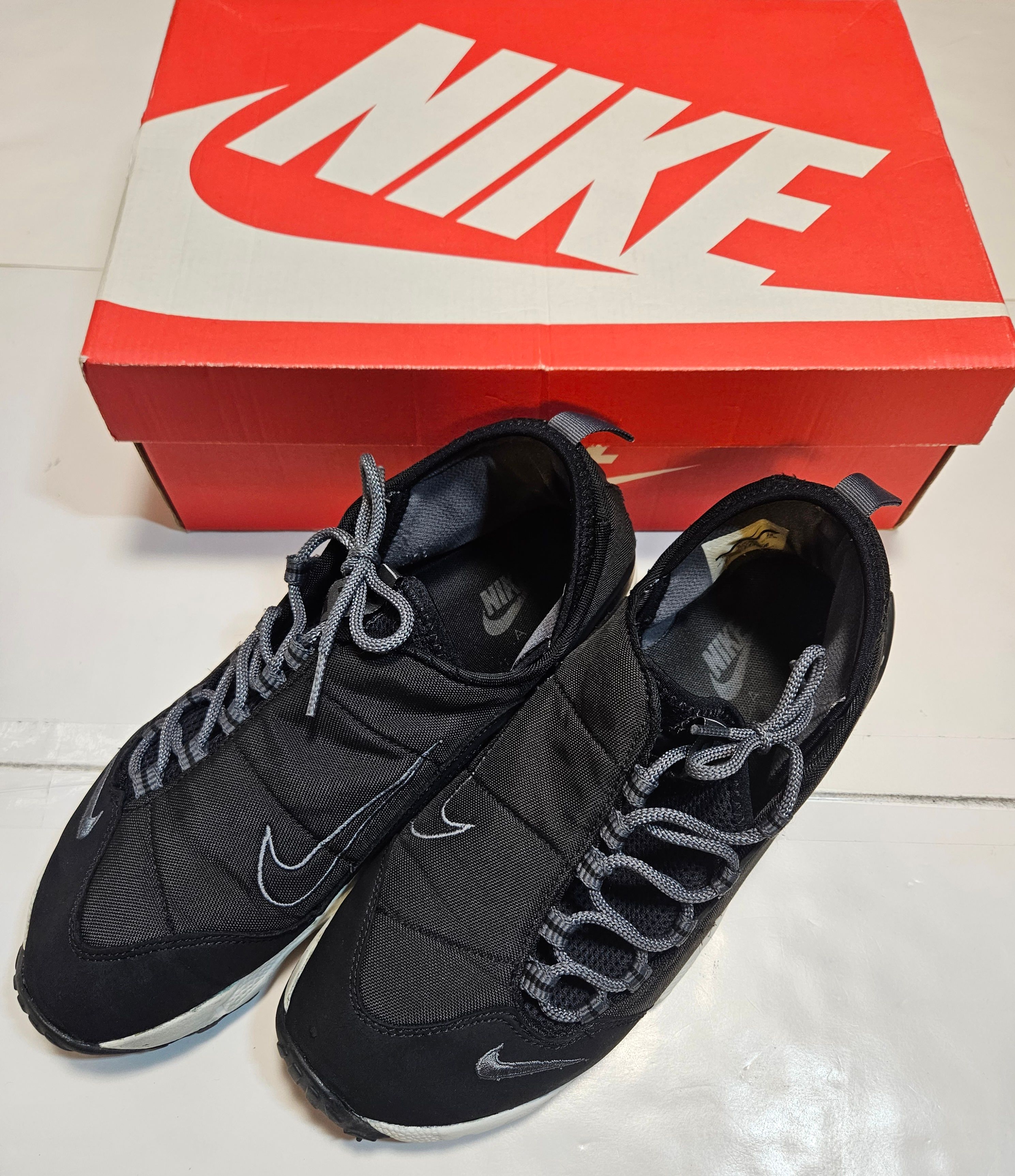 Nike Air Footscape NM "Black/Dark Grey Summit White"