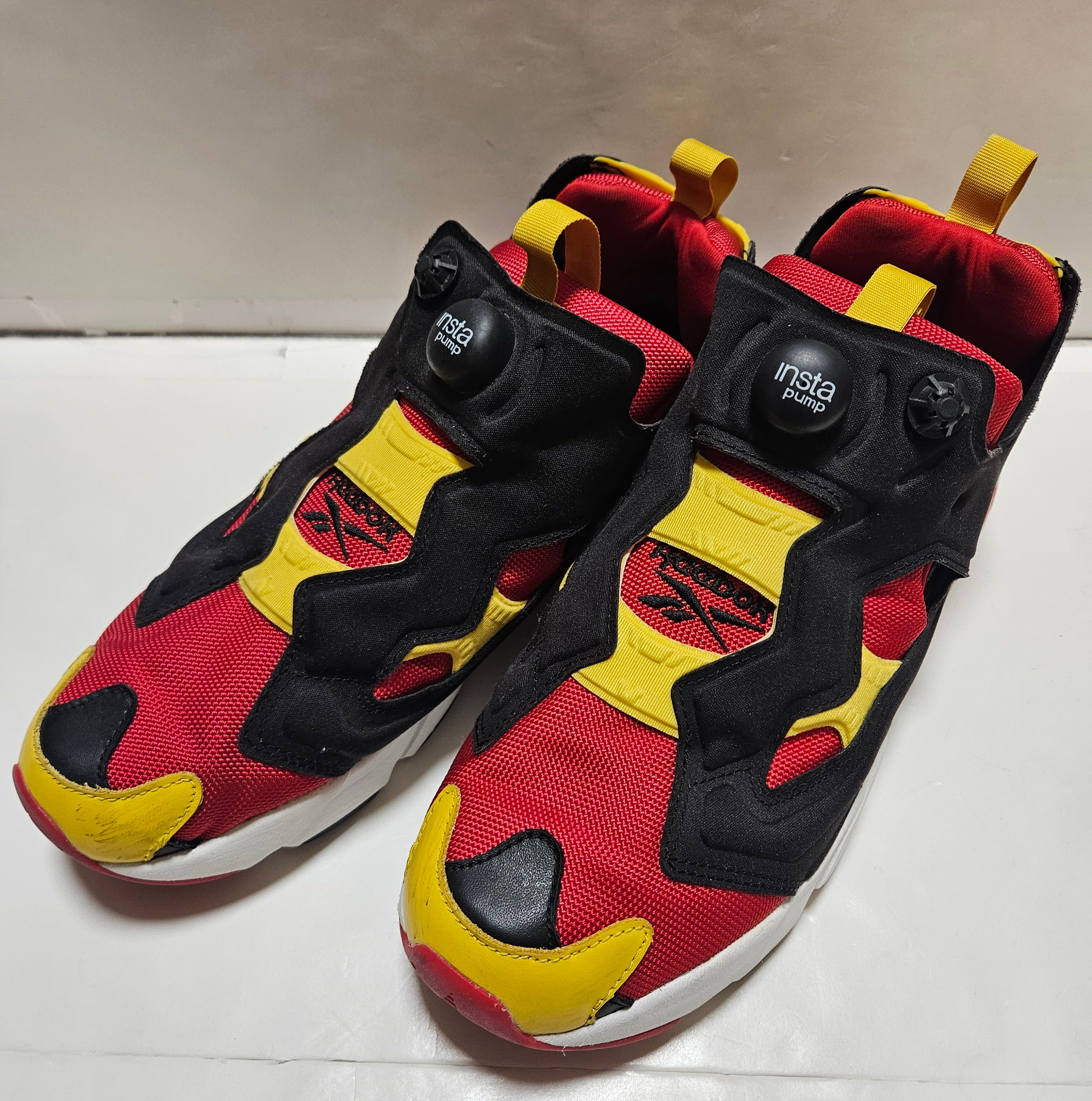 REEBOK INSTAPUMP FURY OG MU "RED/BLACK/YELLOW"