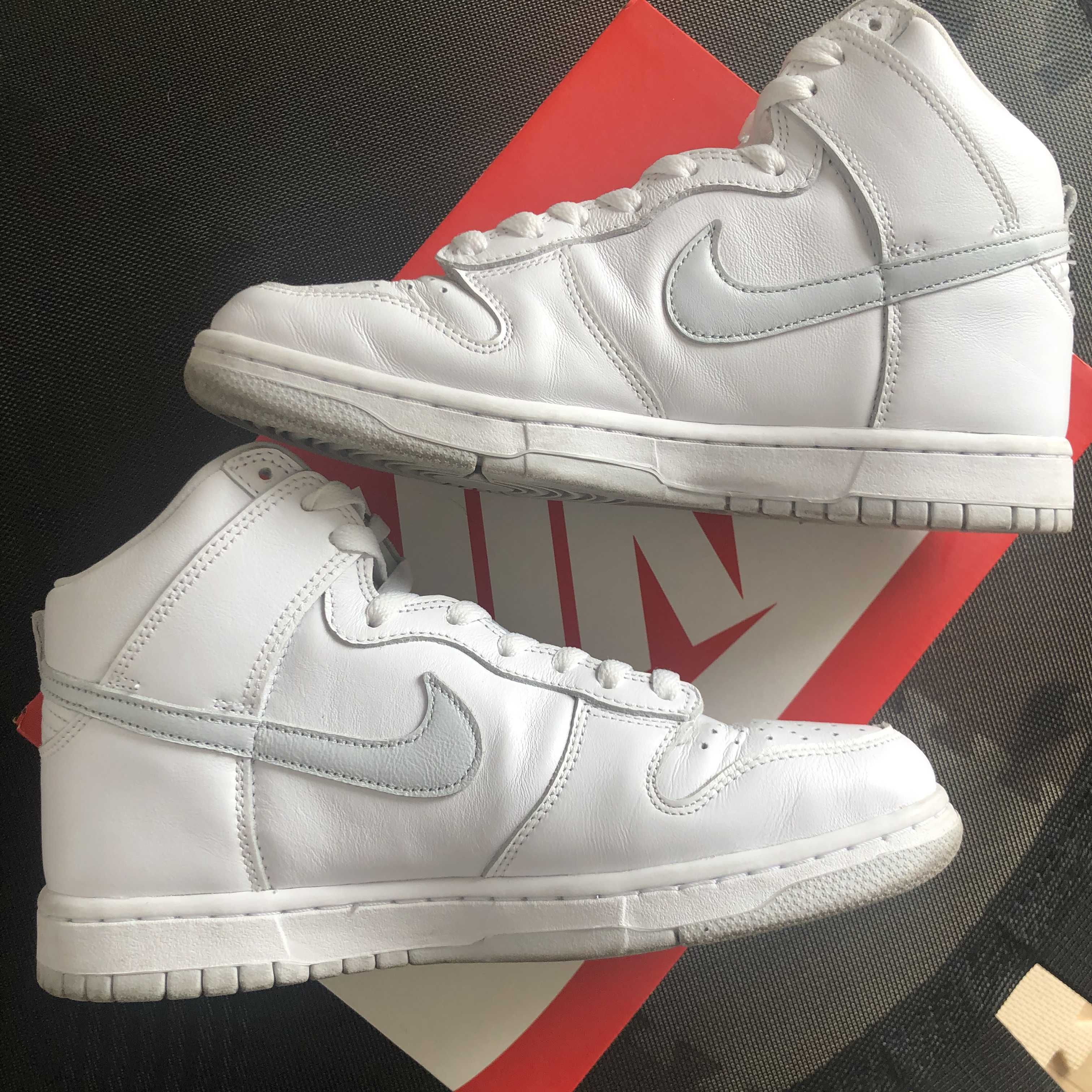 Nike Dunk High "Pure Platinum"