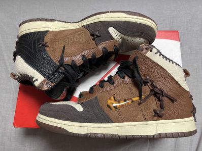 Bodega × Nike Dunk High "Legend Fauna Brown"