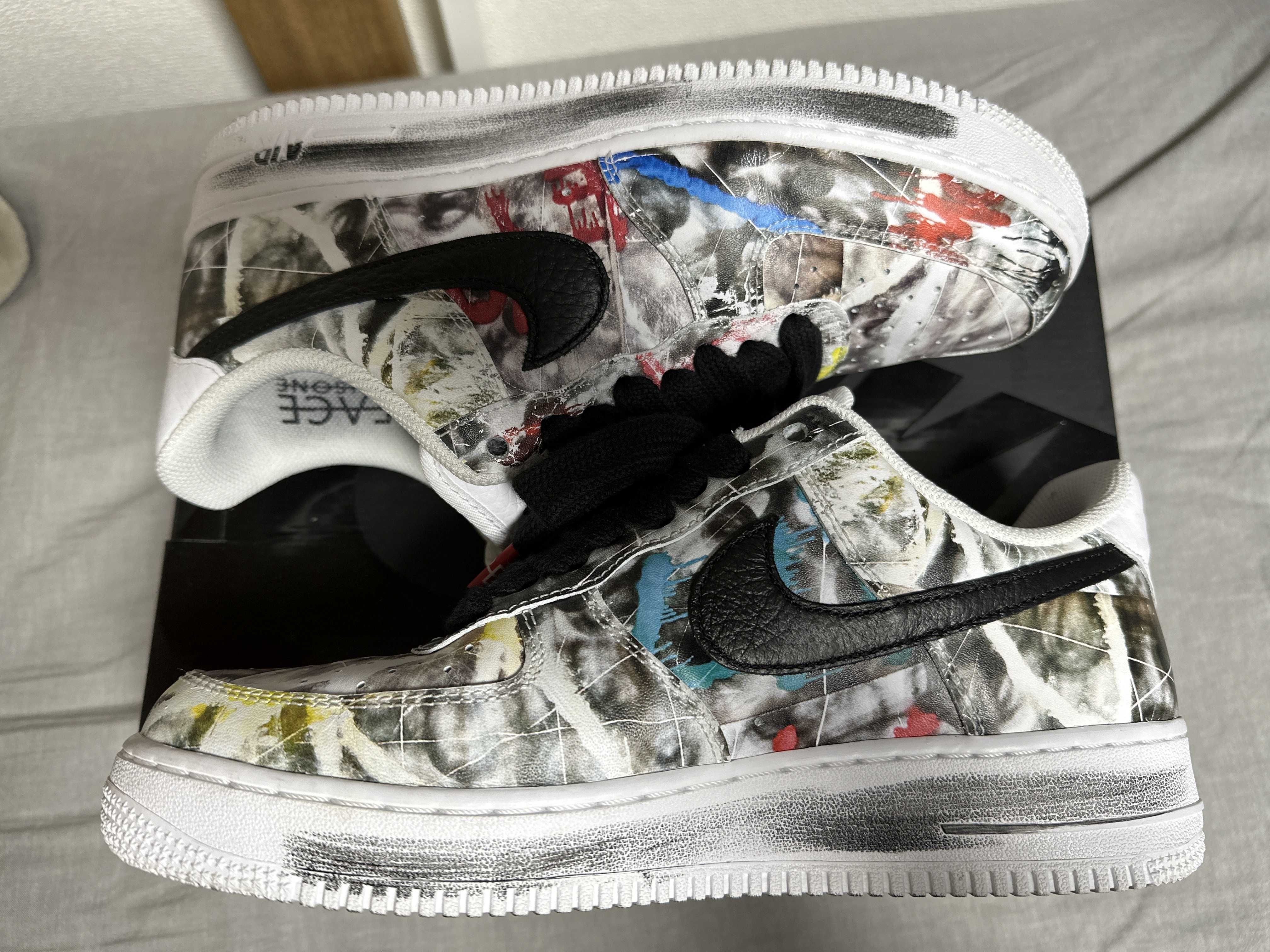PEACEMINUSONE × Nike Air Force 1 Low "Para-noise/White/Black" / G-DRAGON