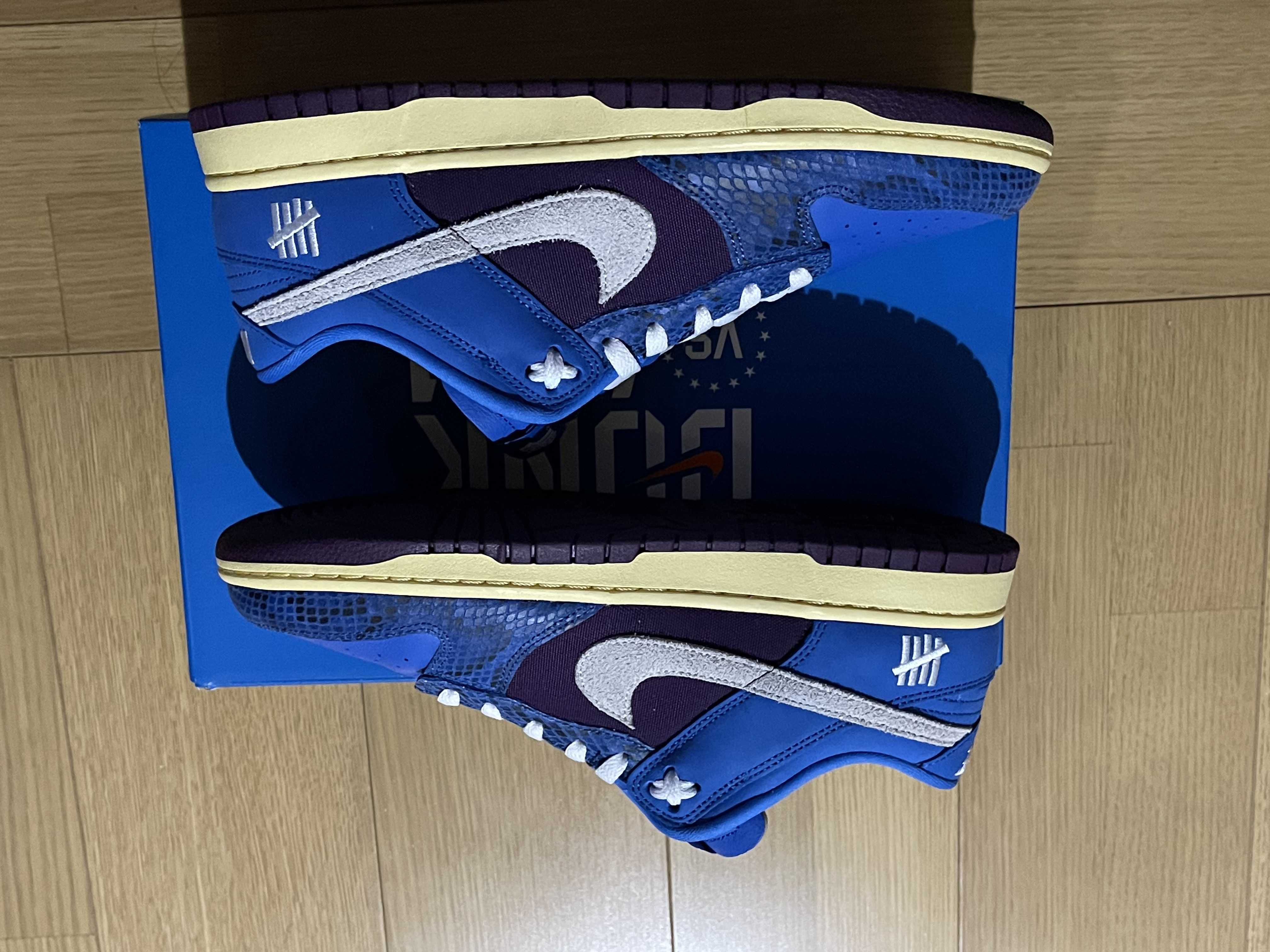 UNDEFEATED × Nike Dunk Low SP "Royal"