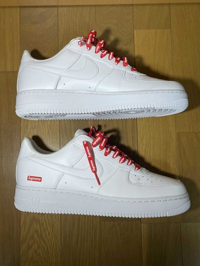 Supreme × Nike Air Force 1 Low "White"