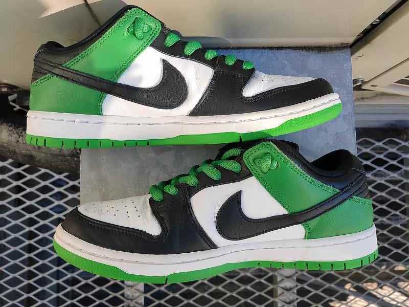 Nike SB Dunk Low Pro "Black and Classic Green"