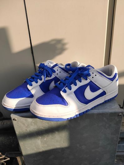 Nike Dunk Low Retro "Racer Blue and White"