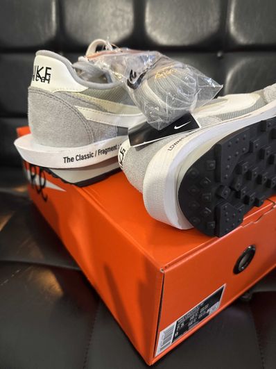 Fragment × sacai × Nike LD Waffle "Light Smoke Grey"