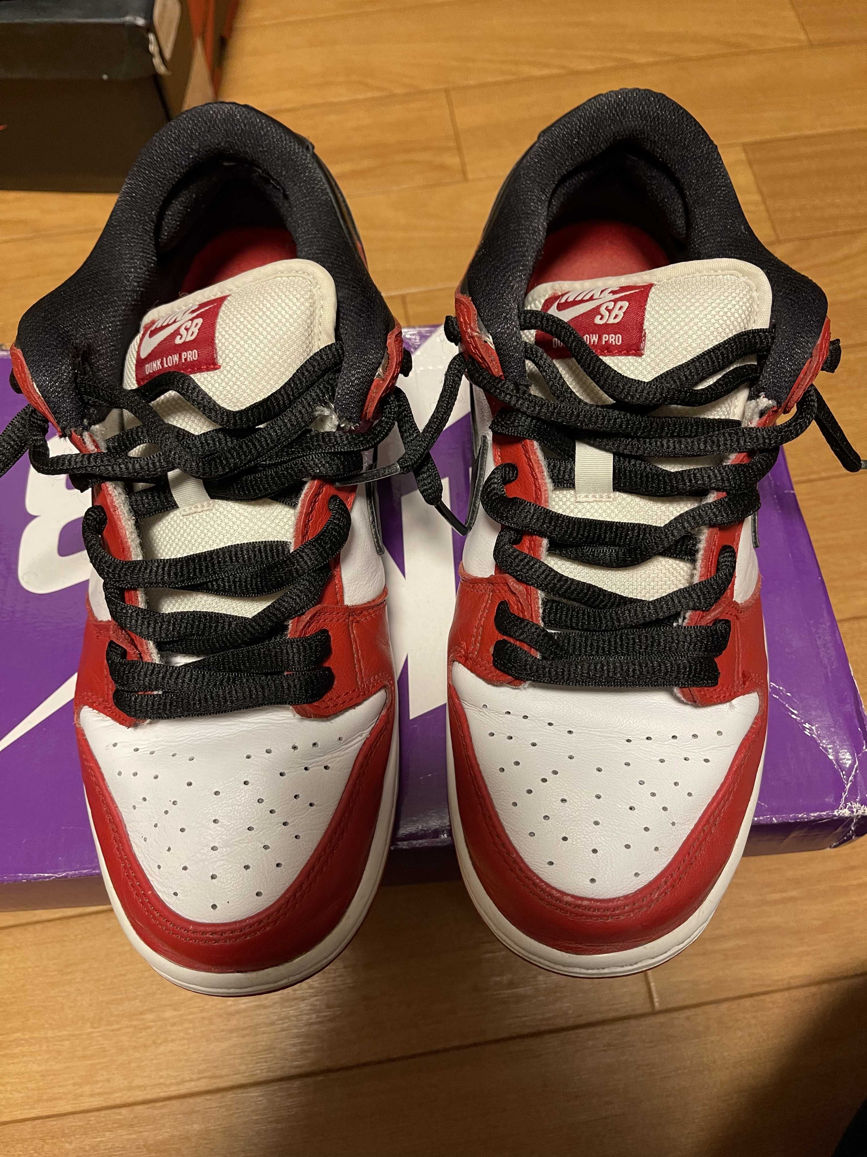 Nike SB Dunk Low Pro "J-Pack Chicago/Varsity Red and White"