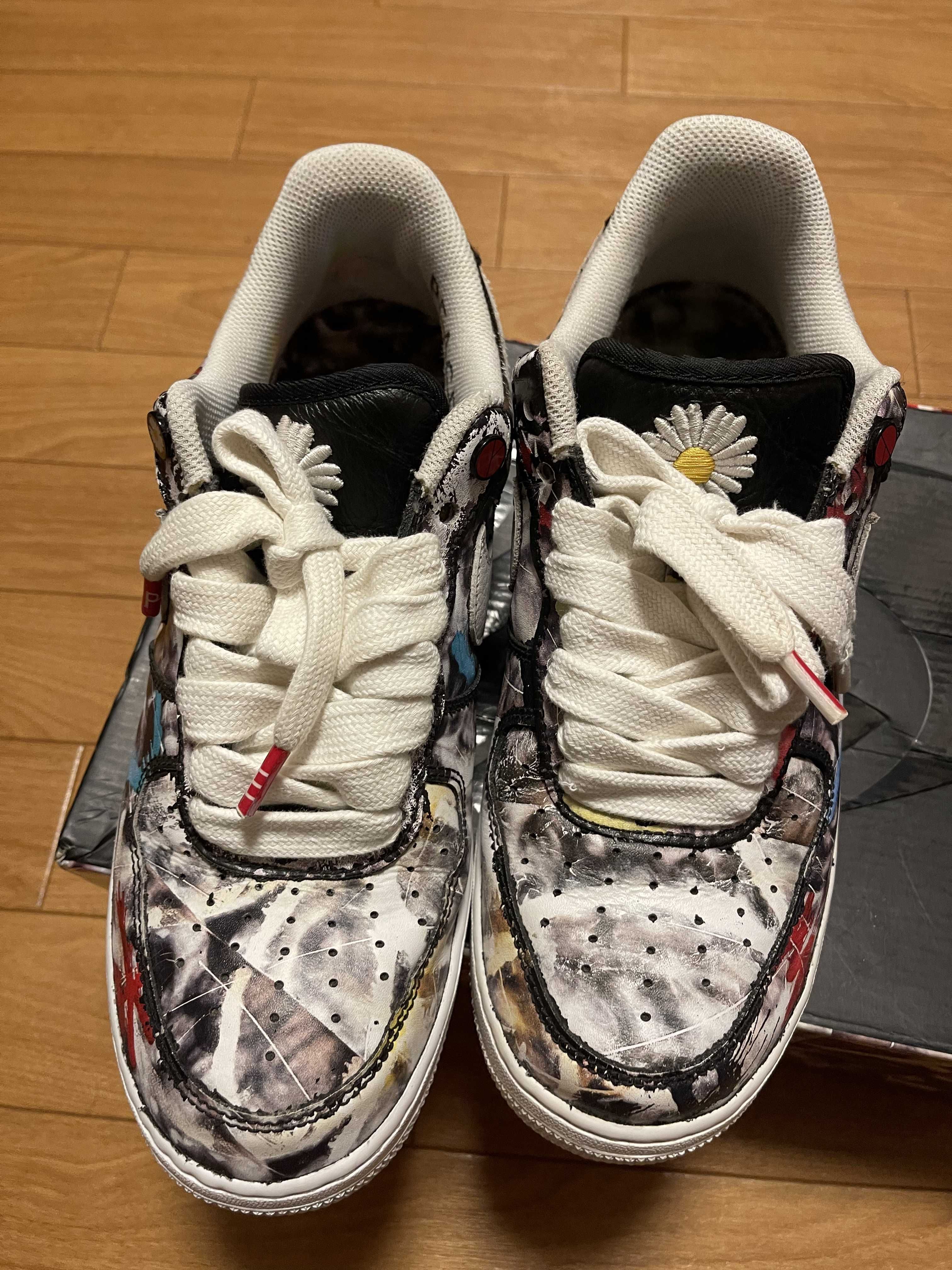 PEACEMINUSONE × Nike Air Force 1 Low Para Noise "Black" / G-DRAGON