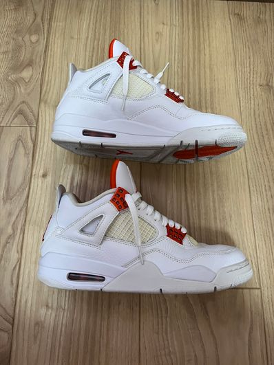 Nike Air Jordan 4 Retro "White/Team Orange"