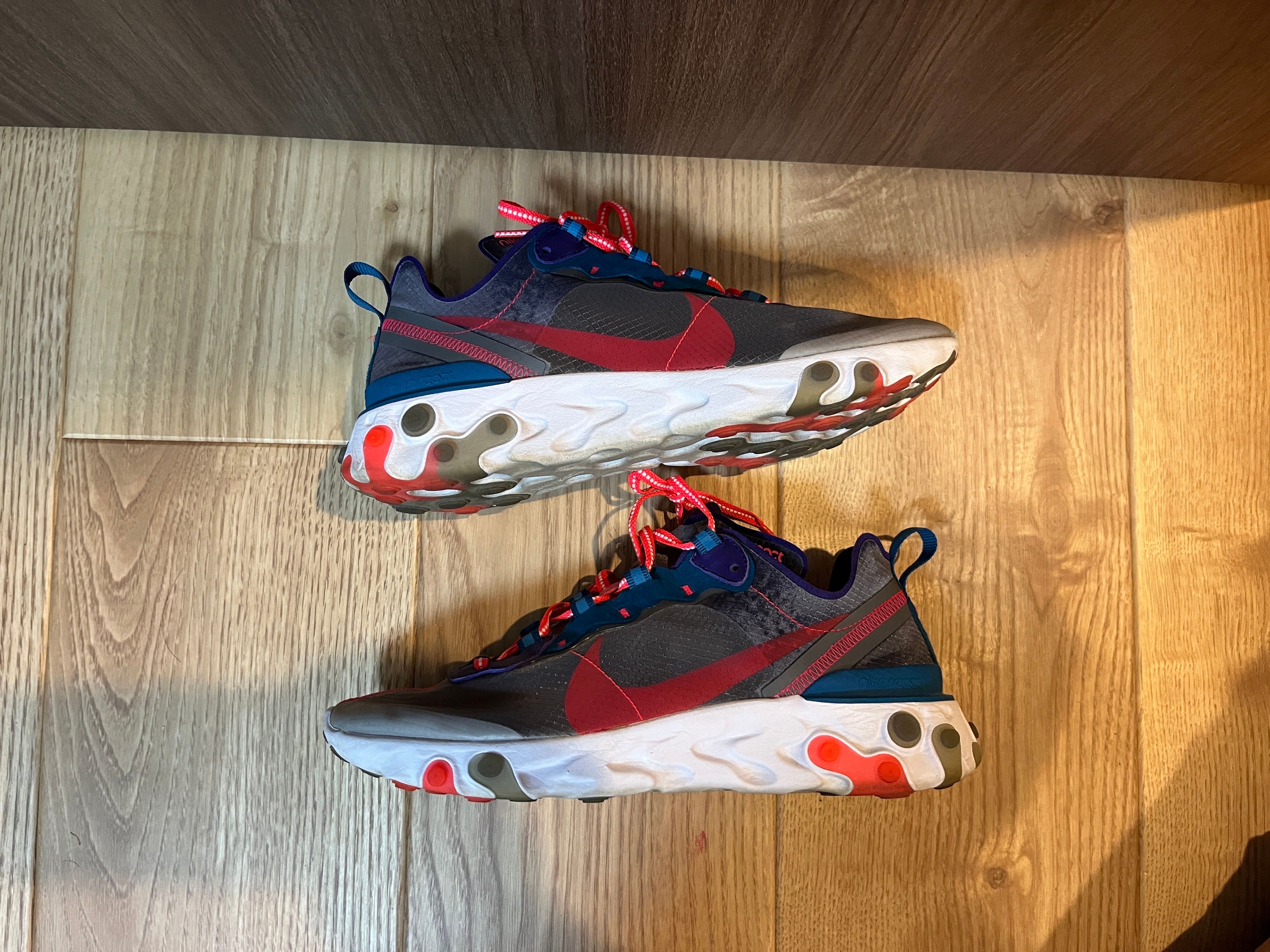 NIKE REACT ELEMENT 87 "PINK/BLUE/PURPLE"