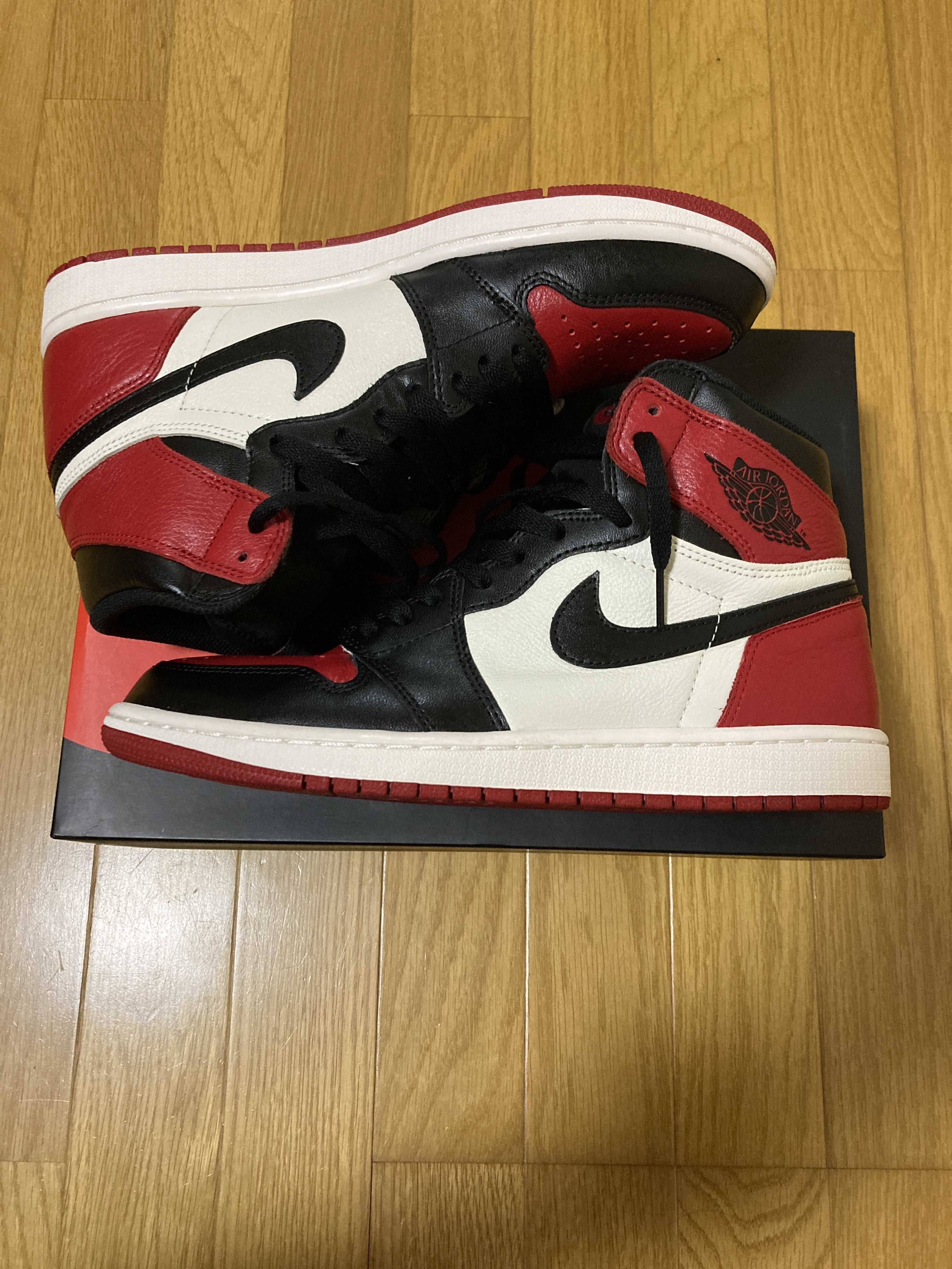 Nike Air Jordan 1 Retro High OG "Bred Toe"