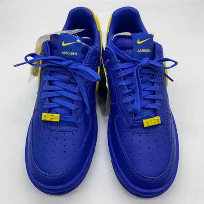AMBUSH × Nike Air Force 1 Low "Game Royal and Vivid Sulfur"