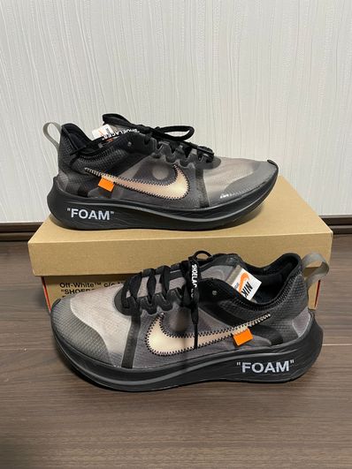 Off-White × Nike Zoom Fly "Black"