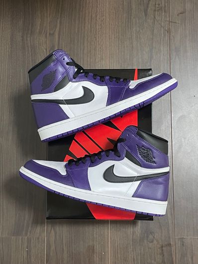 Nike Air Jordan 1 Retro High OG "Court Purple White/Black" (2020)
