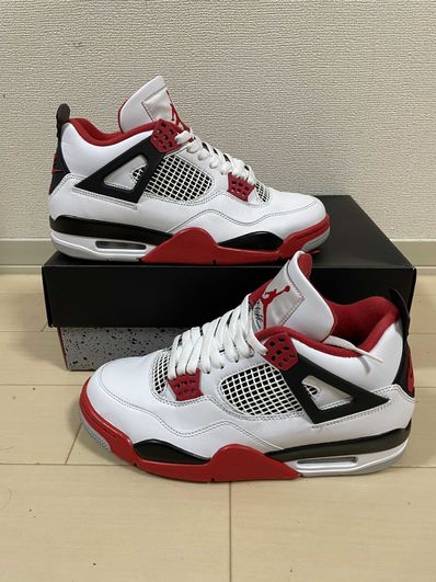 Nike Air Joradn 4 Retro OG トップゲーム 26.0センチ NIKE ナイキ エアジョーダン4レトロ FIRE RED スニーカー