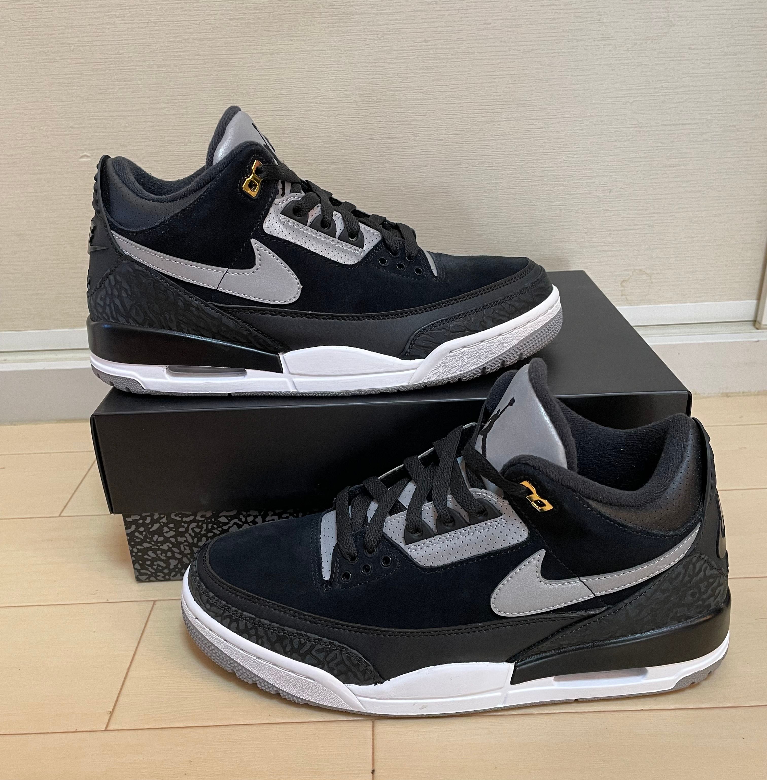 Nike Air Jordan 3 Retro Tinker "Black/Cement Grey"