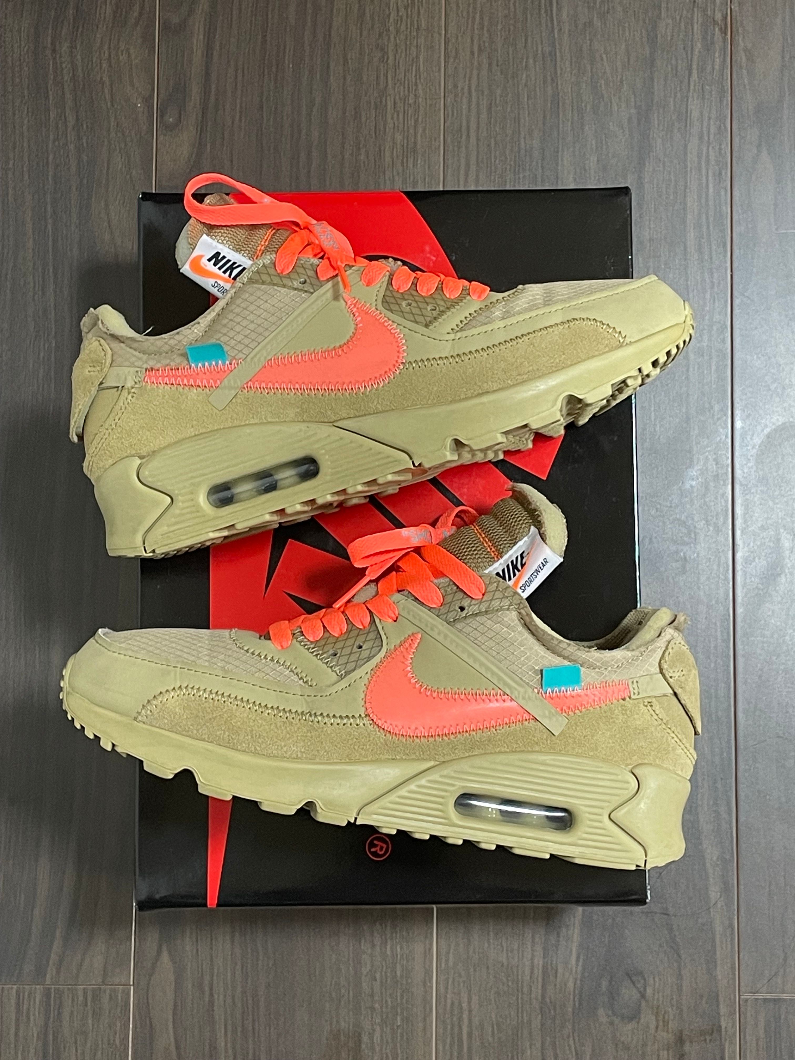 Off-White × Nike Air Max 90 "Desert Ore"