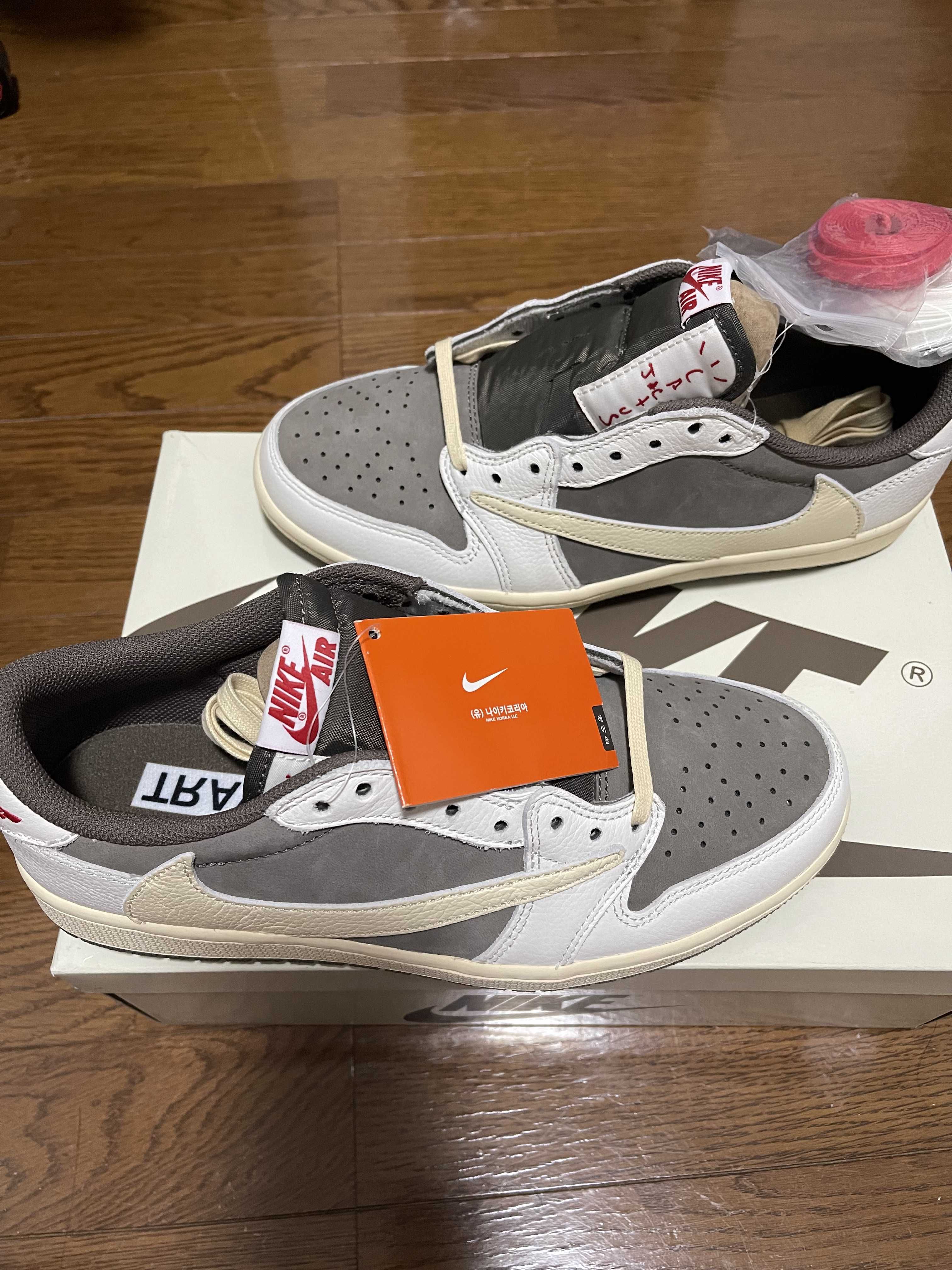 Travis Scott × Nike Air Jordan 1 Low OG SP "Reverse Mocha/Sail and Ridgerock"