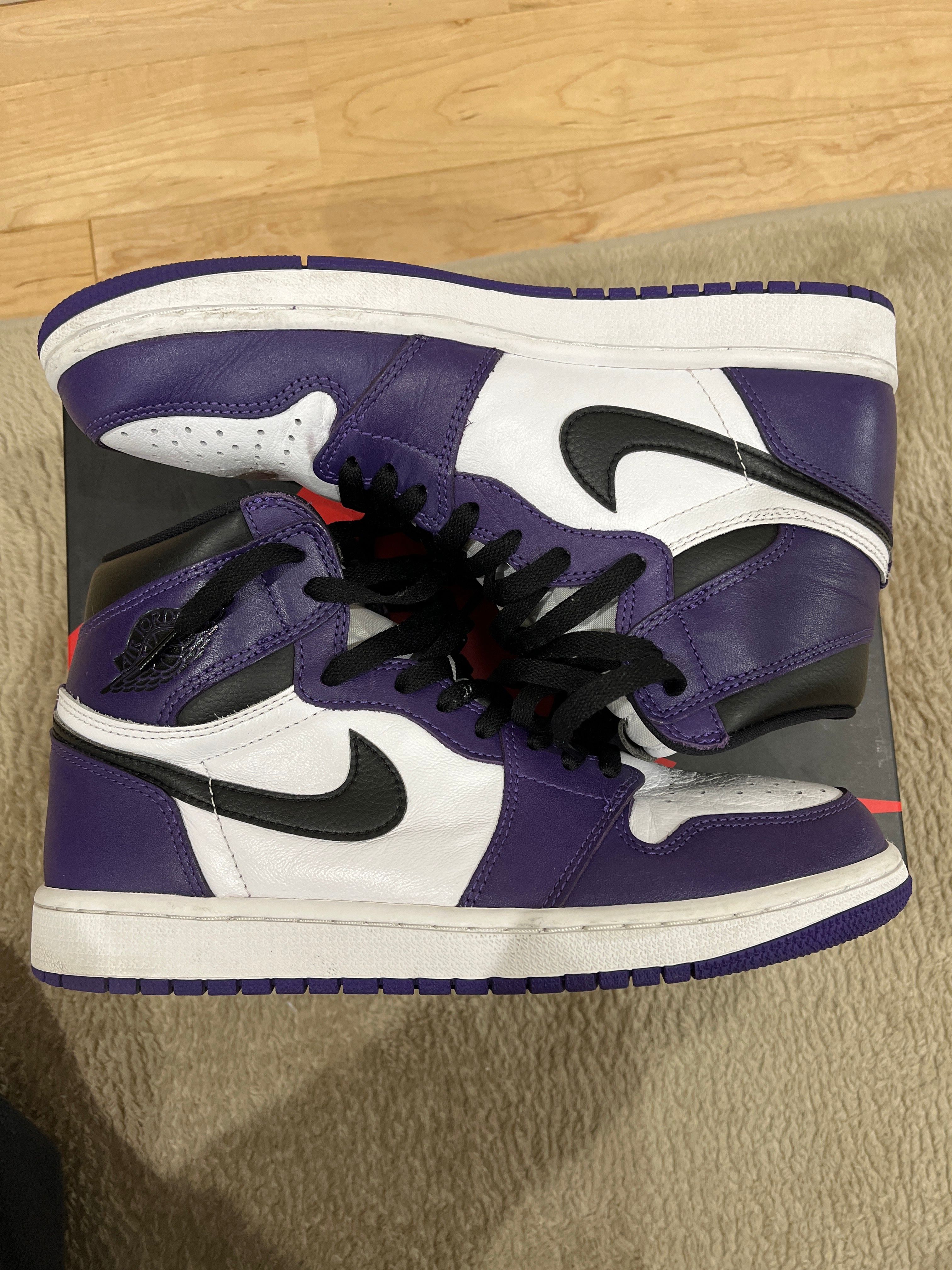 Nike Air Jordan 1 Retro High OG "Court Purple White/Black" (2020)   