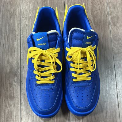 AMBUSH × Nike Air Force 1 Low "Game Royal and Vivid Sulfur"