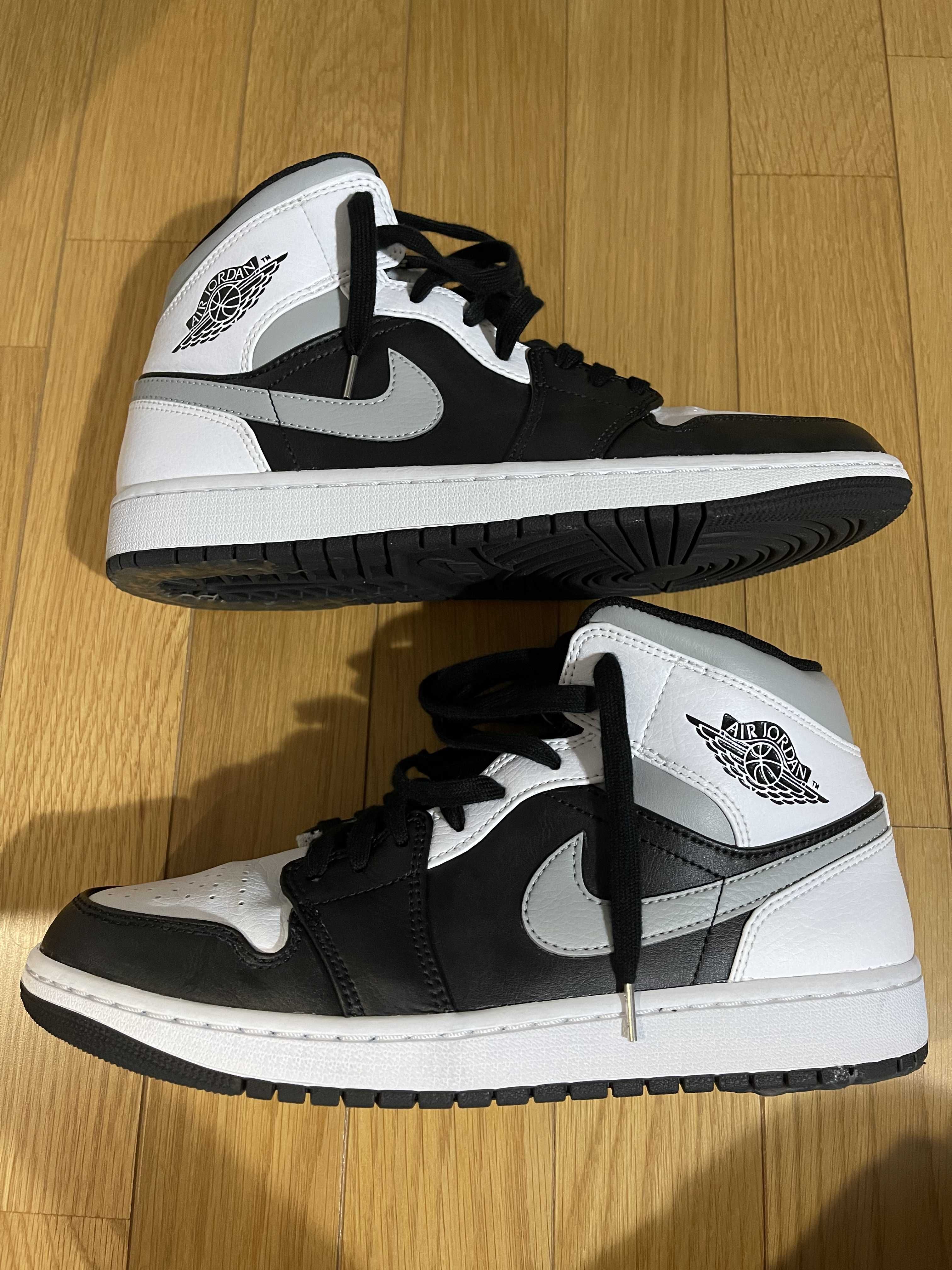 NIKE AIR JORDAN 1 MID "WHITE SHADOW"