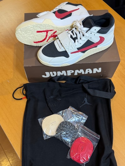 Travis Scott × Nike Jordan Jumpman Jack TR "University Red"