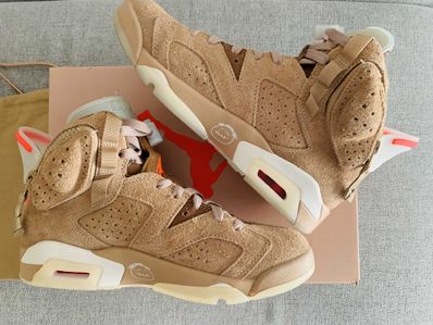 Travis Scott × Nike Air Jordan 6 "British Khaki"