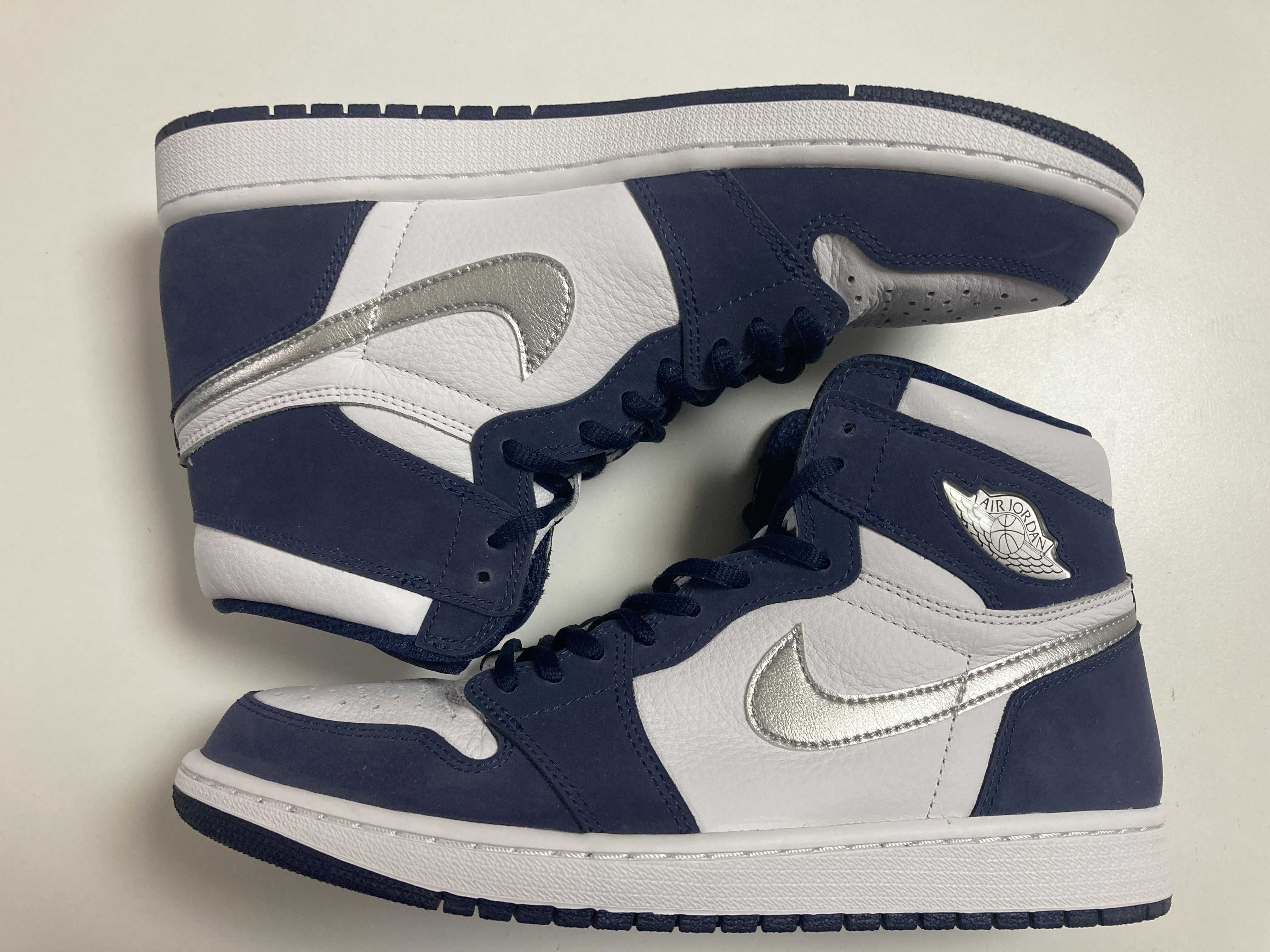 Nike Air Jordan 1 High OG CO.JP "White/Midnight Navy" (2020)(ブリーフケースなし)