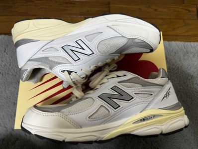 New Balance 990V3 "Sea Salt/Rain Cloud"