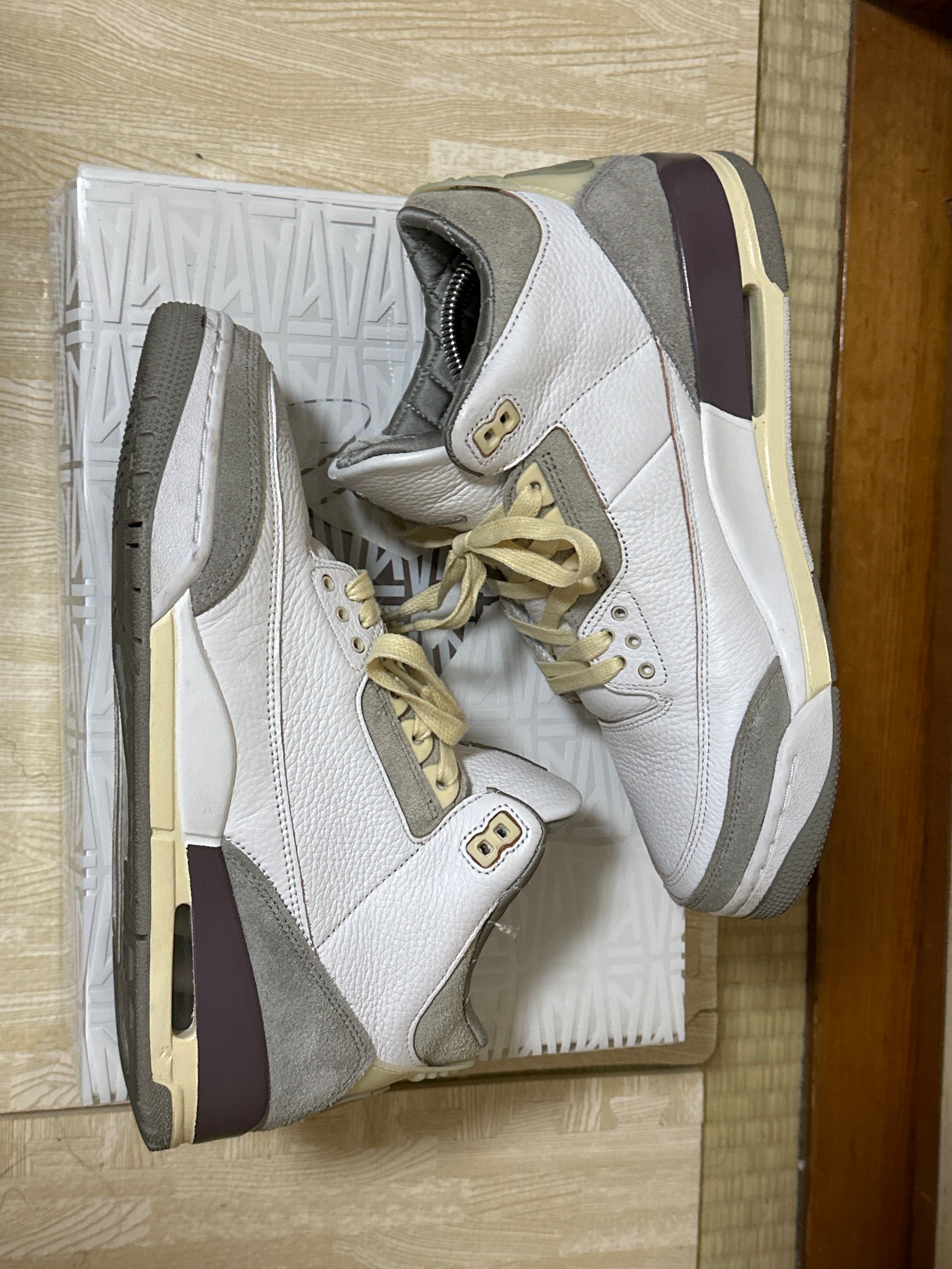 A Ma Maniere × Nike Women's Air Jordan 3 Retro SP "White/Medium Grey Violet Ore"