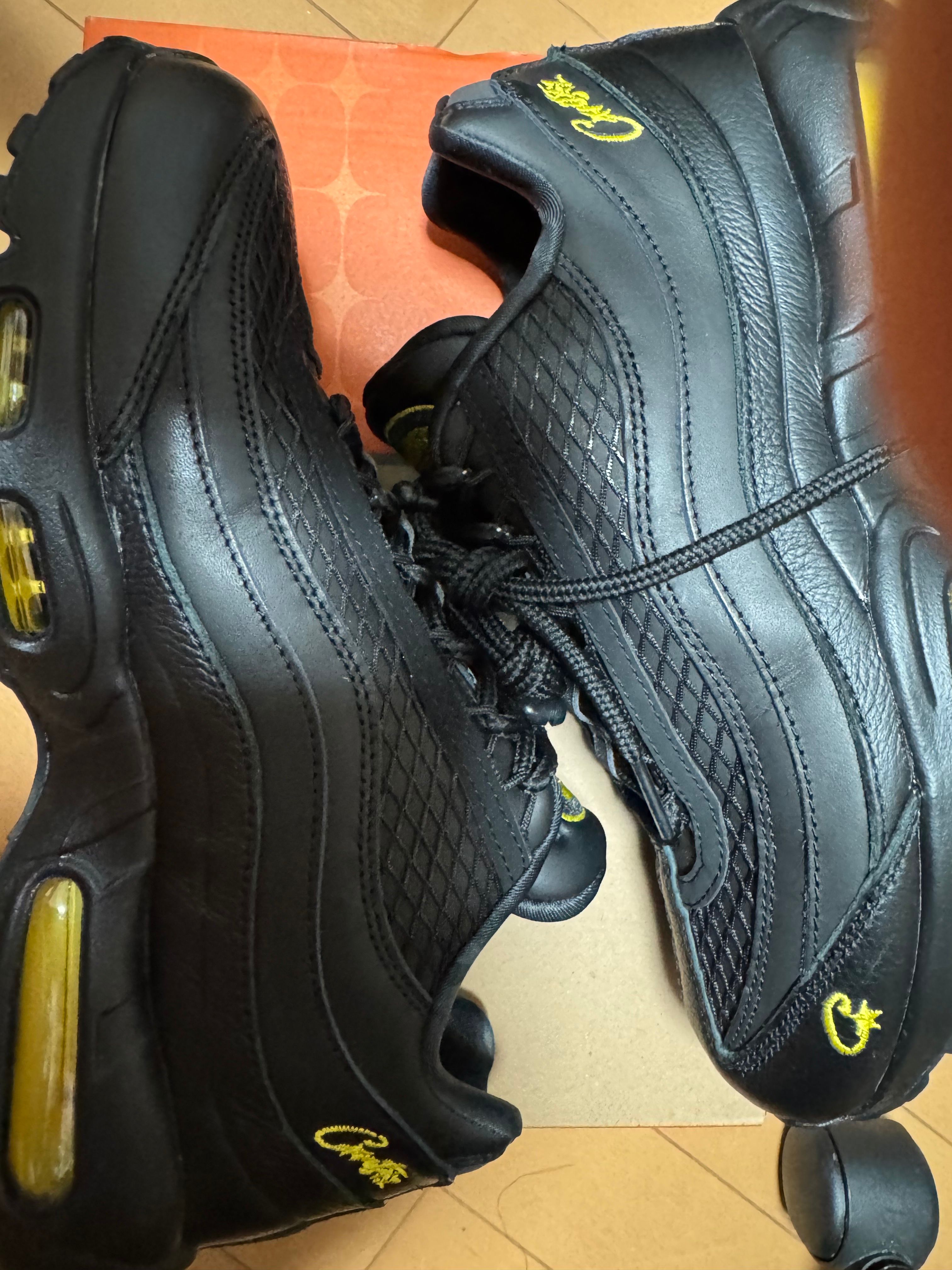 Corteiz × Nike Air Max 95 "Black and Tour Yellow"