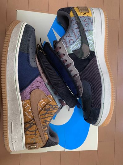 Travis Scott × Nike Air Force 1 Low Cactus Jack "Multi Color"