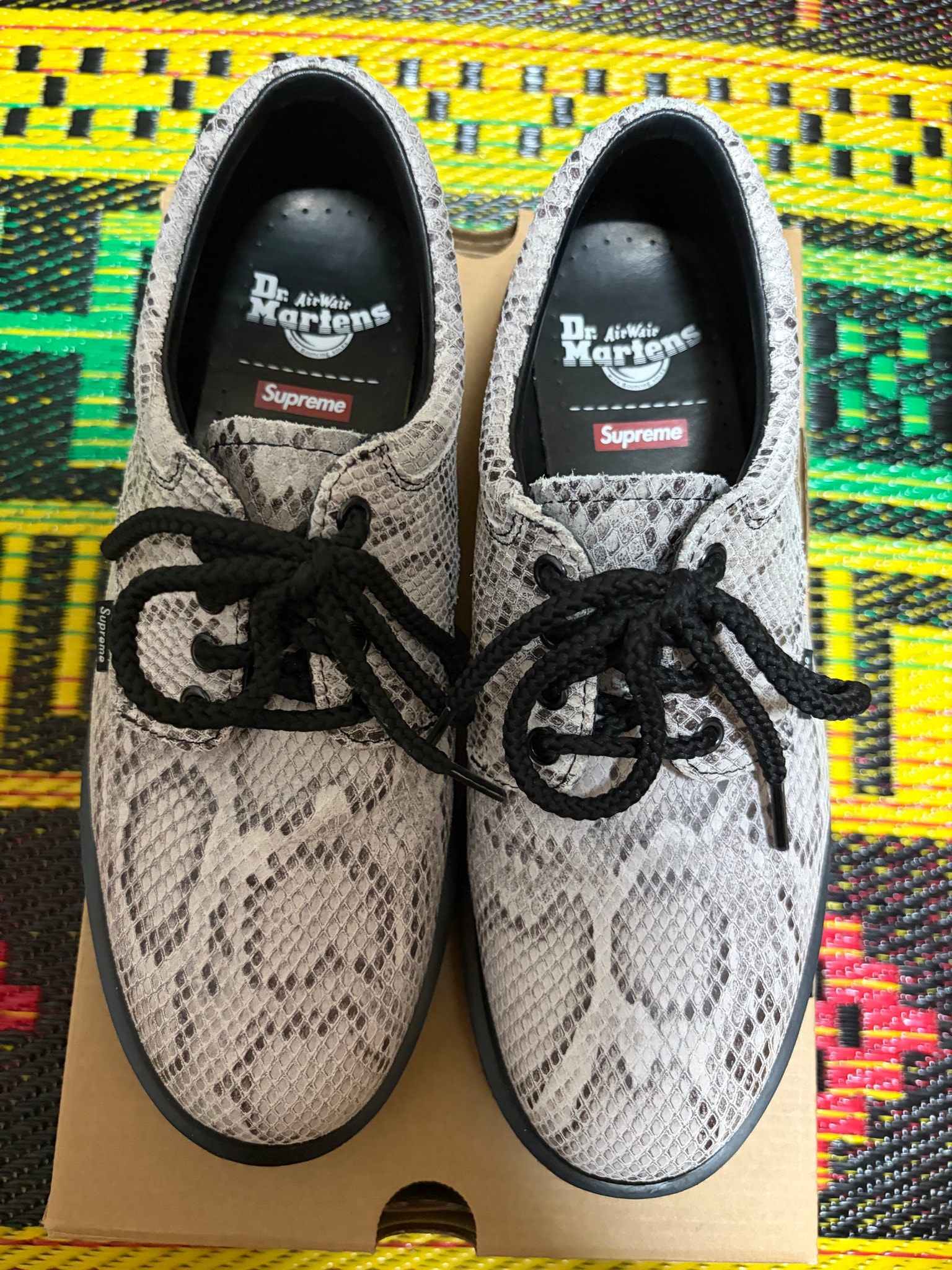 Supreme × Dr.Martens Postal Shoe "Snakeskin" (26SS Week 10)