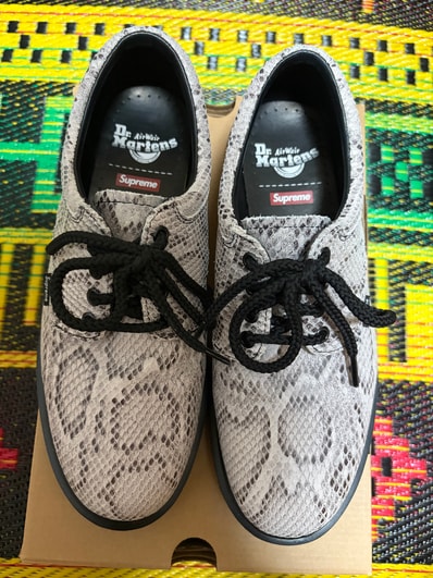 Supreme × Dr.Martens Postal Shoe "Snakeskin" (26SS Week 10)