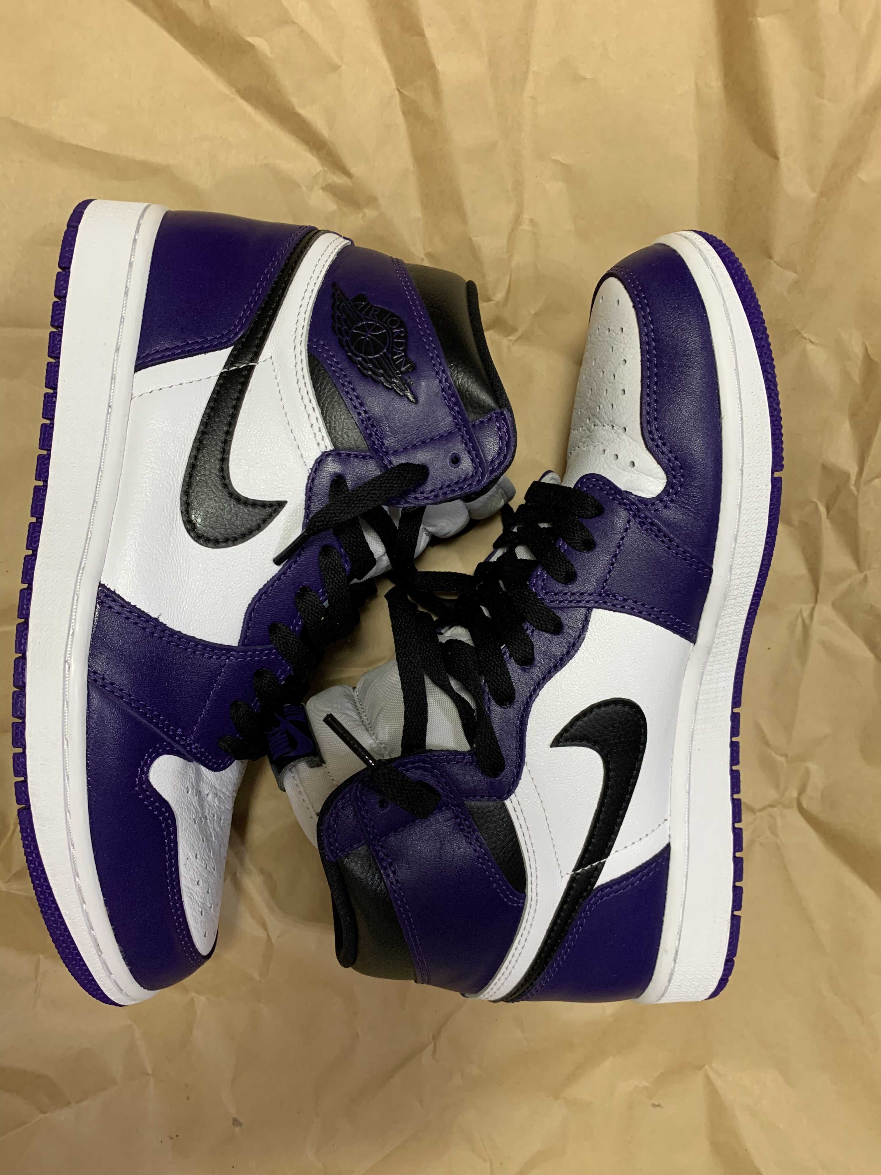 Nike Air Jordan 1 Retro High OG "Court Purple White/Black" (2020)   