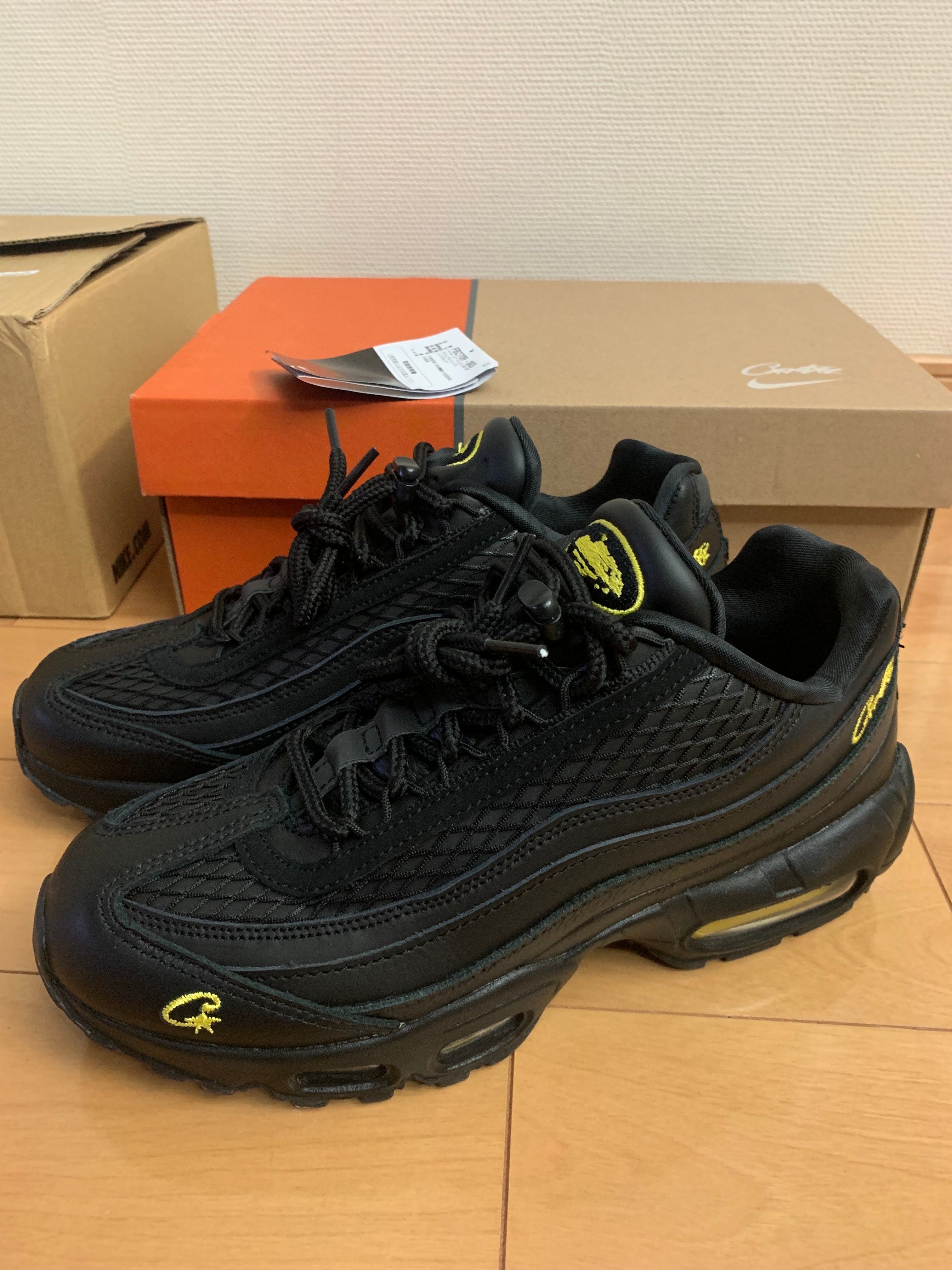 Corteiz × Nike Air Max 95 "Black and Tour Yellow"