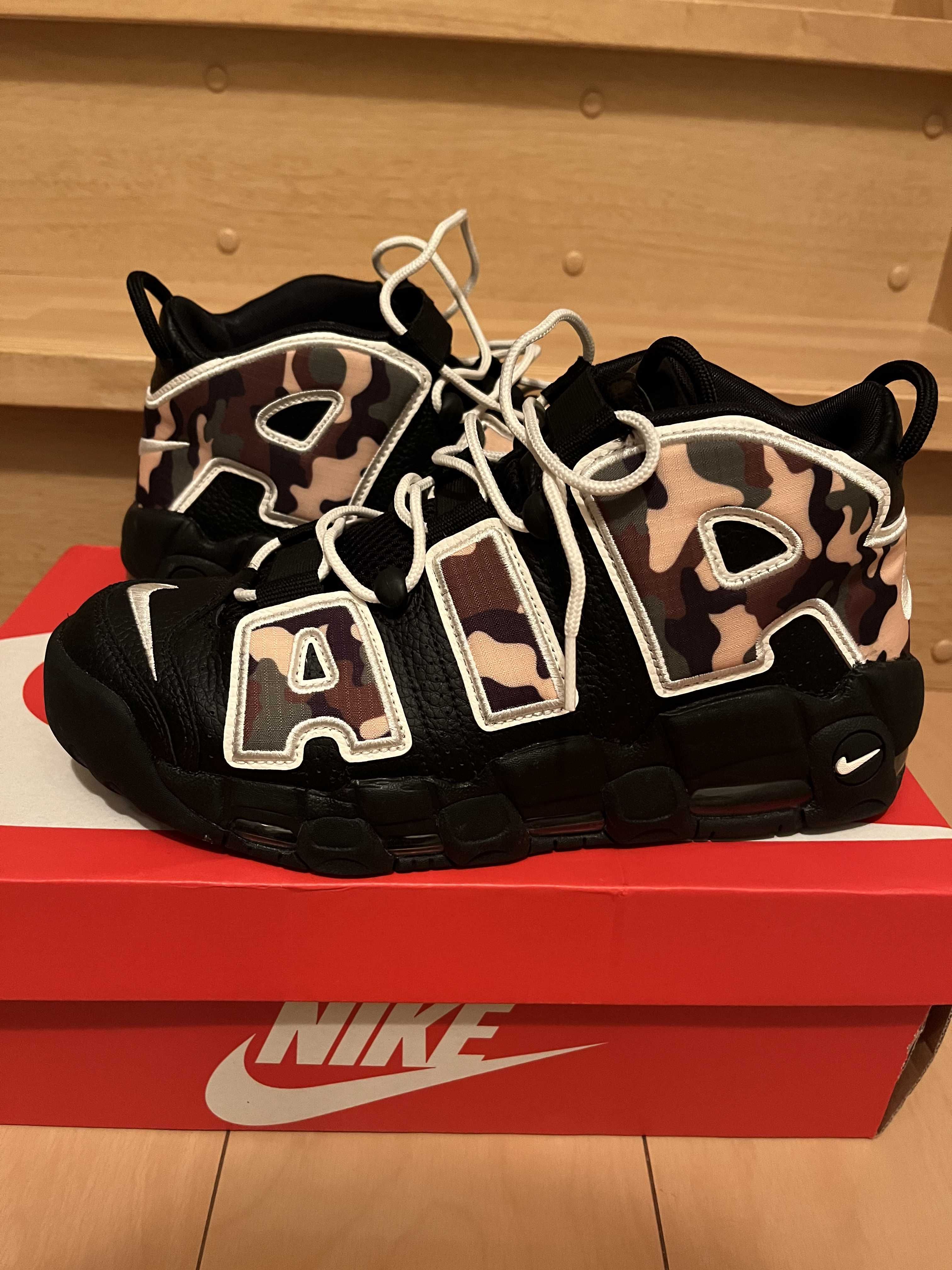 NIKE AIR MORE UPTEMPO "BLACK CAMO"