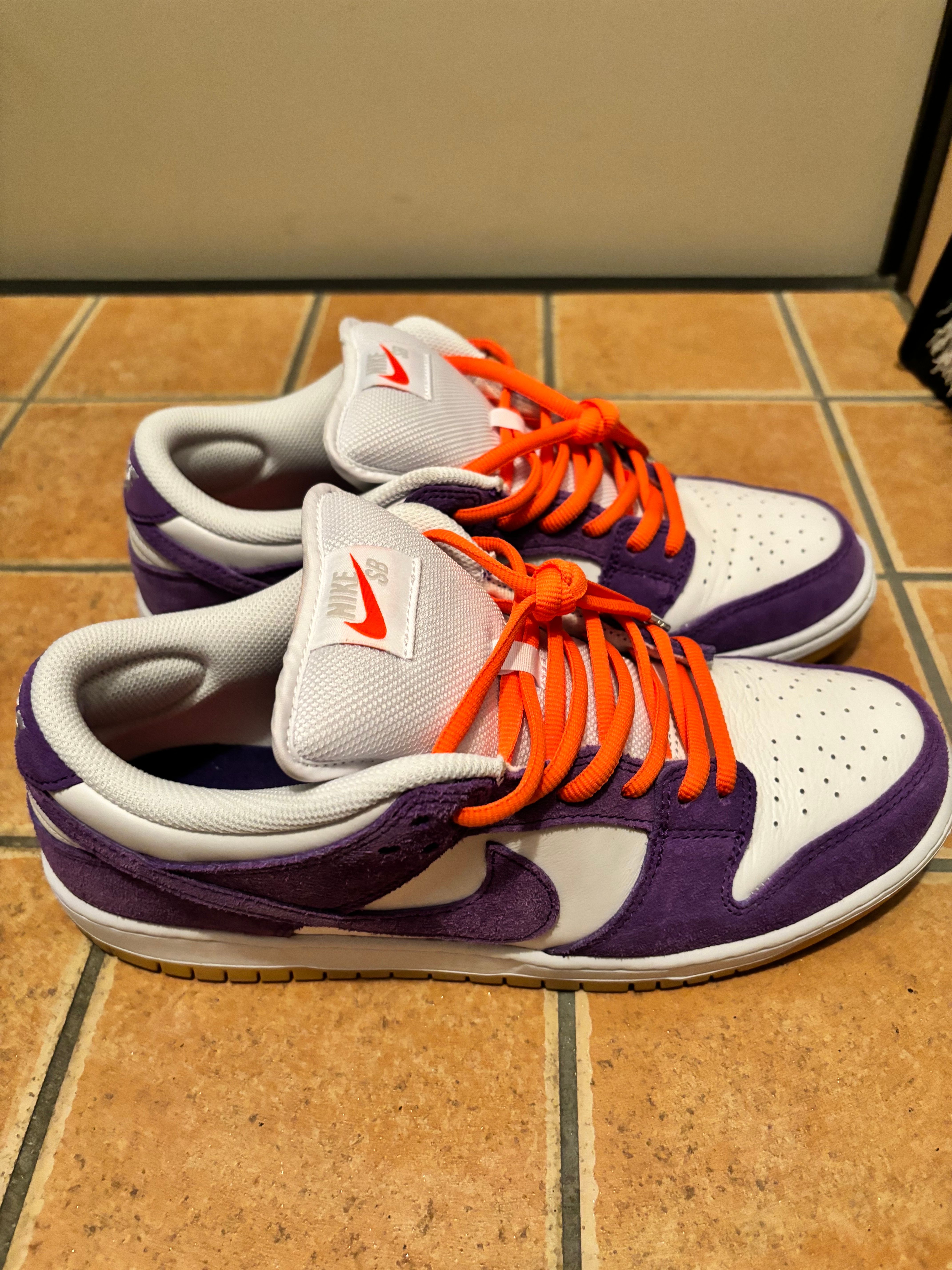 Nike SB Dunk Low Pro ISO Orange Label "Court Purple Gum"