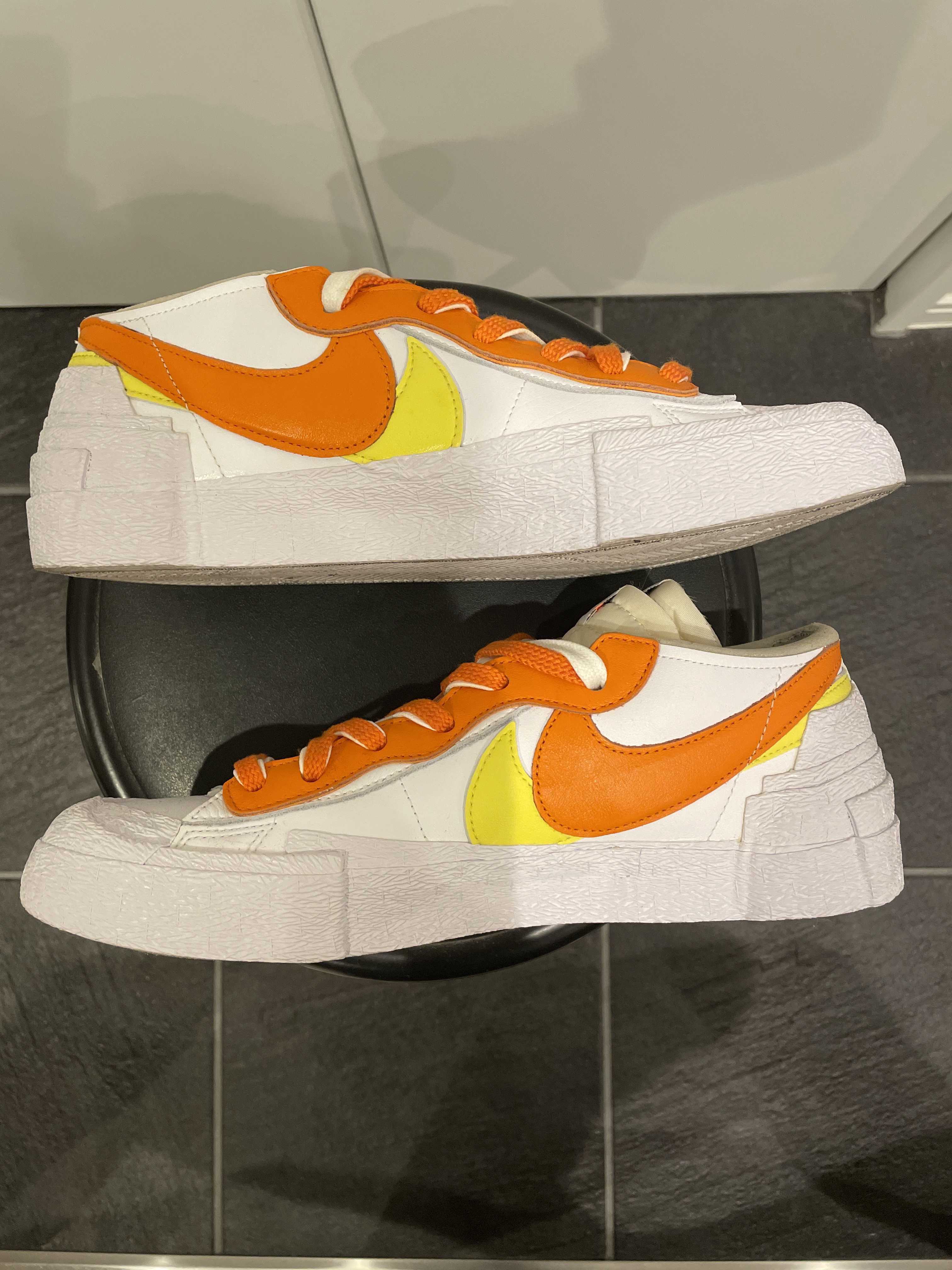 SACAI × NIKE BLAZER LOW "MAGMA ORANGE"