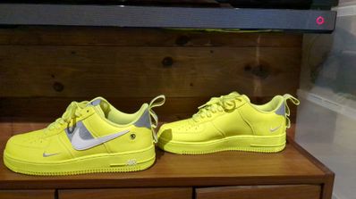 Nike Air Force 1 Low Utility "Volt/White/Black/Wolf Grey"